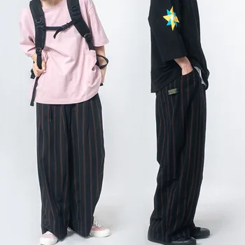 Men's casual pants 2020 spring and summer new handsome retro drawstring vertical stripe casual trousers young men's fashion
Men's casual pants 2020 spring and summer new handsome retro drawstring vertical stripe casual trousers young men's fashion