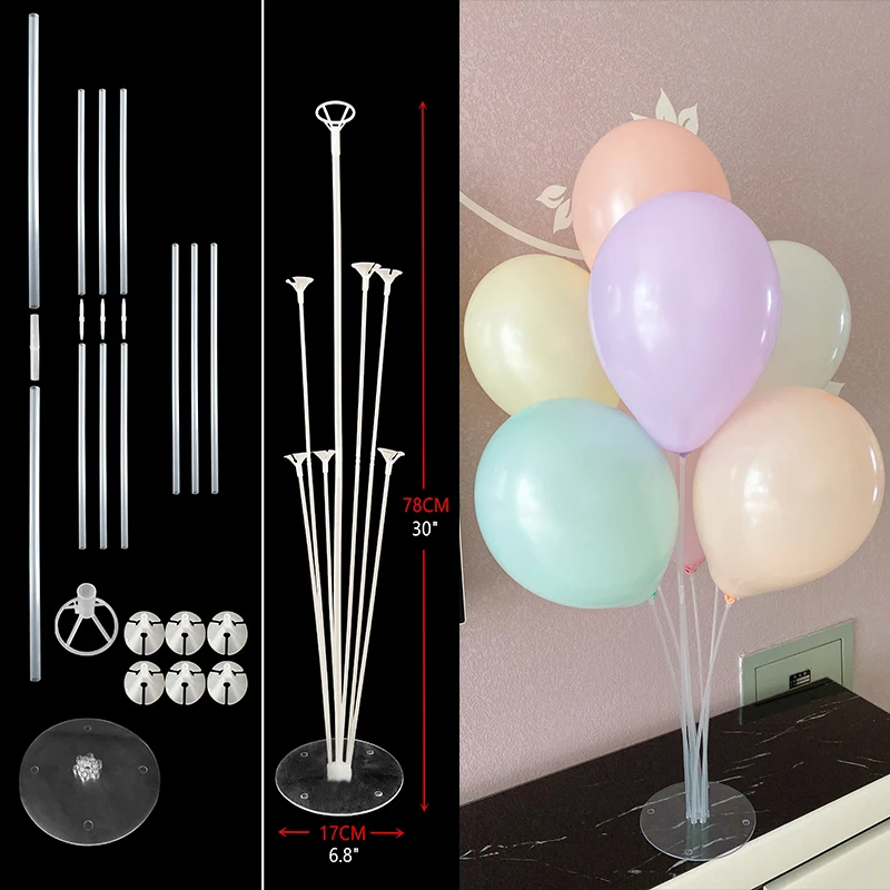 78cm Balloons Holder Column Balloon Stand Confetti Globos Pump Birthday Party Decoration Kids Adult Wedding Decor Baloon Stick
78cm Balloons Holder Column Balloon Stand Confetti Globos Pump Birthday Party Decoration Kids Adult Wedding Decor Baloon Stick