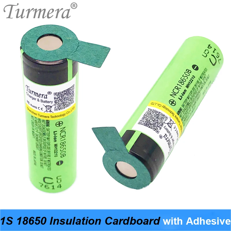 70pcs 1S 18650 Battery Insulation Gasket Barley Paper Battery Pack Cell Insulating Glue Patch Positive Electrode Insulated Pad Turmera 04