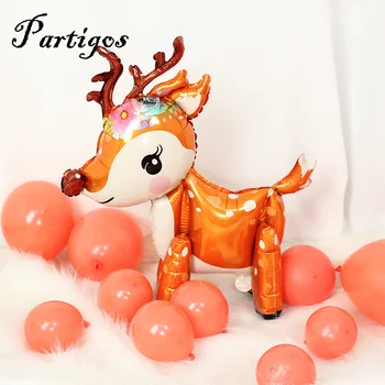 New 3D Cute Deer Helium Foil balloons Cartoon Christmas Deer Animal Balloon Baby Shower Birthday Party Decoration Kids Supplies
New 3D Cute Deer Helium Foil balloons Cartoon Christmas Deer Animal Balloon Baby Shower Birthday Party Decoration Kids Supplies