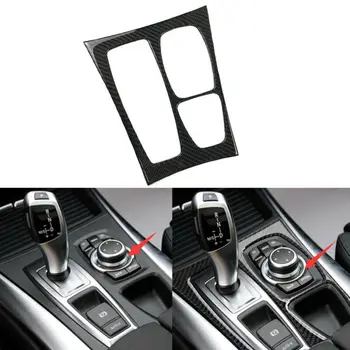 Car-styling Carbon Fiber Sticker Car Gear Shift Box Panel Trim Decor For BMW E70 X5 E71 X6 2008-13 Universal Car Accessories
Car-styling Carbon Fiber Sticker Car Gear Shift Box Panel Trim Decor For BMW E70 X5 E71 X6 2008-13 Universal Car Accessories