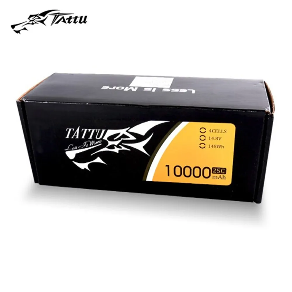 Аккумулятор TATTU 10000 мач 25C 14 8 в/6S 22 2 в Lipo для многовитных и сельскохозяйственных