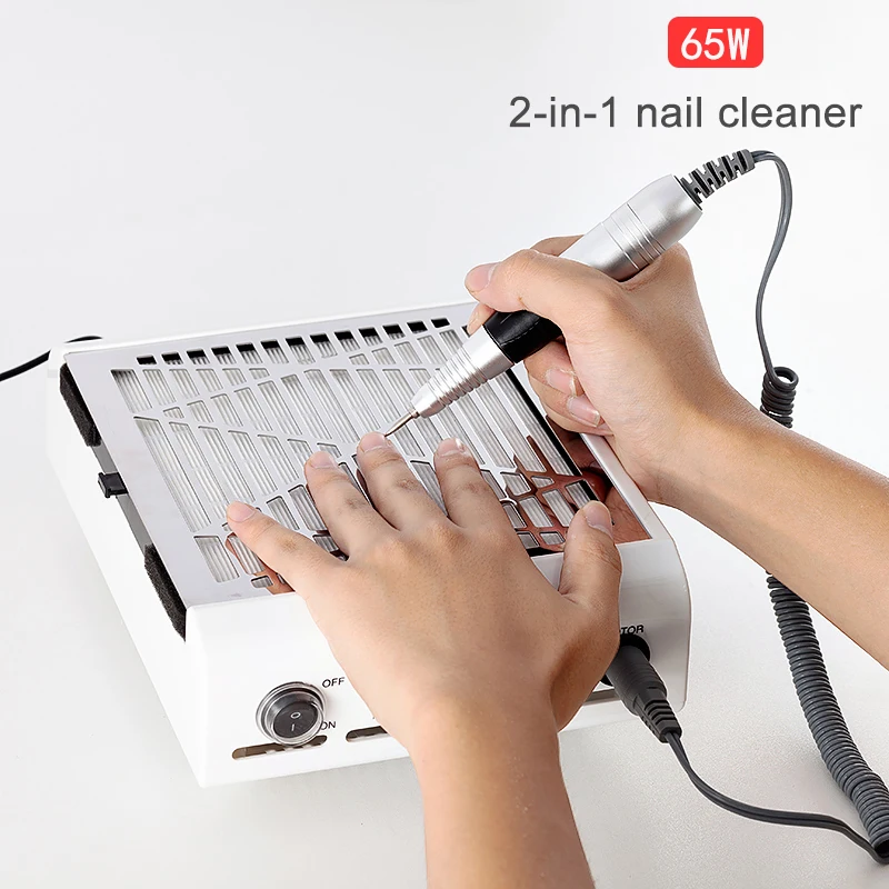2-in-1 Nail Cleaner For Manicure And Nail Removal Nail Dust Cleaner Electric Polishing Manicure Machine Nail Tool 
2-in-1 Nail Cleaner For Manicure And Nail Removal Nail Dust Cleaner Electric Polishing Manicure Machine Nail Tool