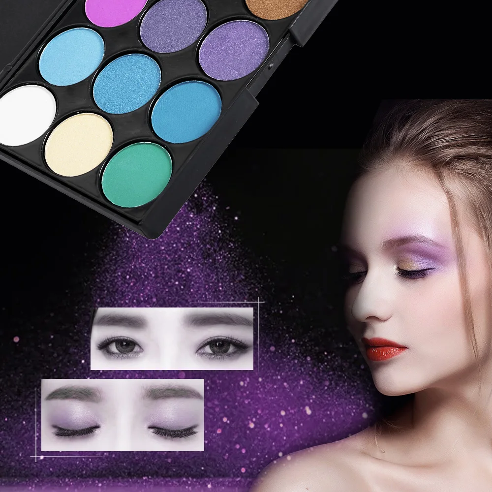 POPFEEL 15 Color Nude Eyeshadow Matte Eye Wing Glitter Eyeshadow pallete Smoky Makeup Eye Shadow Set Cosmetic eyeshadow palettes
POPFEEL 15 Color Nude Eyeshadow Matte Eye Wing Glitter Eyeshadow pallete Smoky Makeup Eye Shadow Set Cosmetic eyeshadow palettes