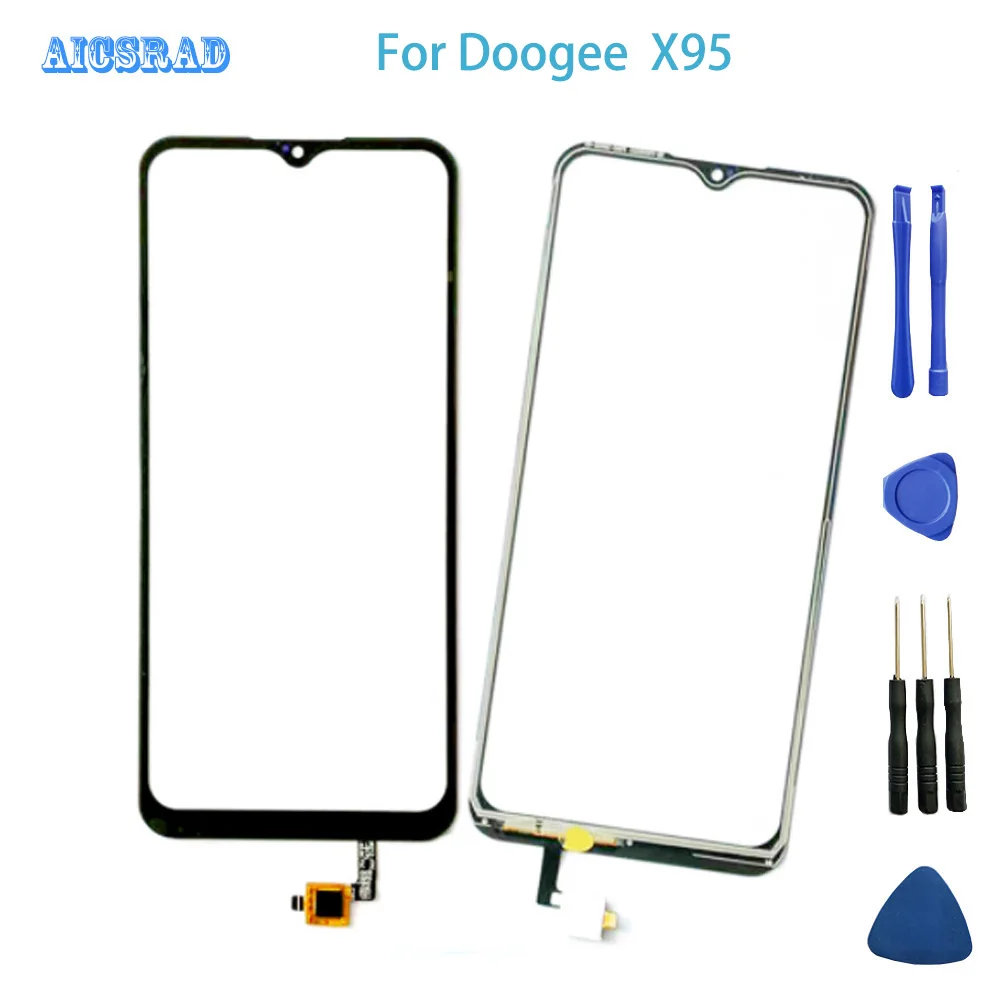 AICSRAD Новый Оригинальный сенсорный экран Для Doogee X95 дигитайзер стекло замена DOOGEE X