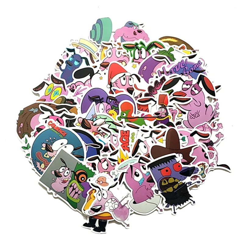 TD ZW 50Pcs Cartoon The Cowardly Dog Stickers Waterproof Decal Laptop Motorcycle Luggage Snowboard Fridge Phone Car Sticker
TD ZW 50Pcs Cartoon The Cowardly Dog Stickers Waterproof Decal Laptop Motorcycle Luggage Snowboard Fridge Phone Car Sticker