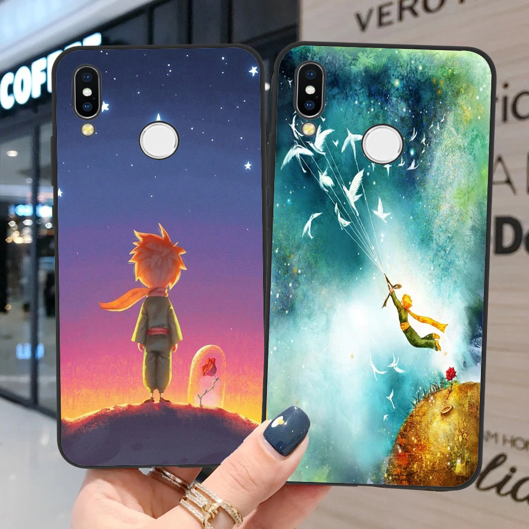 Cartoon Space Earth Little Prince Black Soft Silicone TPU Phone Cover Case for Huawei Honor V30 Pro V20 V10 V9 10i 20i Y6 Y7 Y9
Cartoon Space Earth Little Prince Black Soft Silicone TPU Phone Cover Case for Huawei Honor V30 Pro V20 V10 V9 10i 20i Y6 Y7 Y9