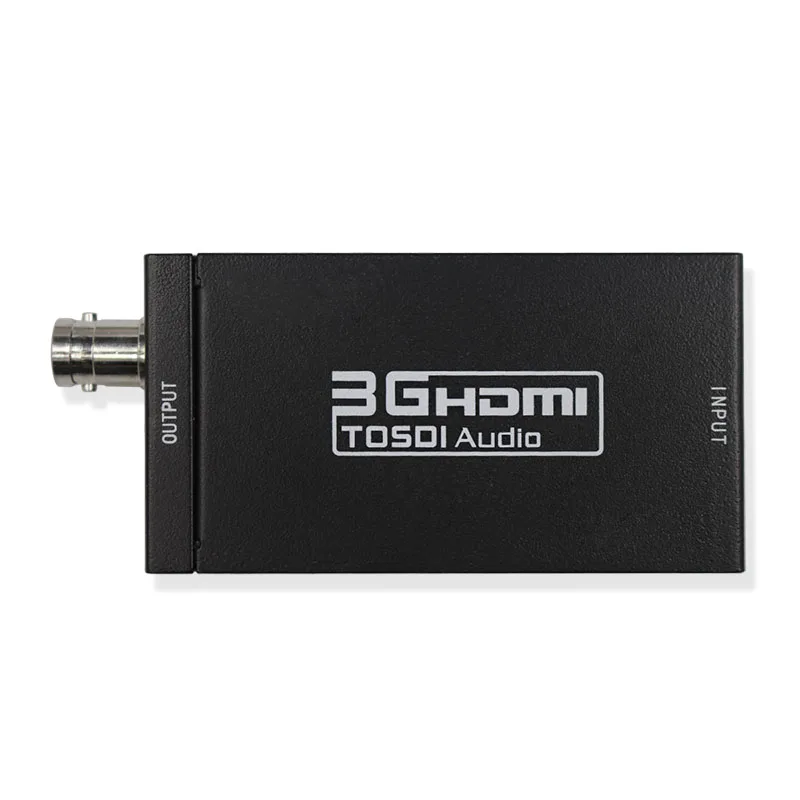 HDMI to 3G SDI Spdif Signal Converter Adapter with 3.5mm Audio Jack for HDTV Camera
HDMI to 3G SDI Spdif Signal Converter Adapter with 3.5mm Audio Jack for HDTV Camera