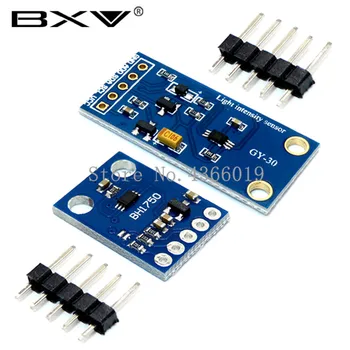 10pcs/lot GY-302 GY-30 BH1750 BH1750FVI The digital optical intensity illumination sensor BH1750FVI of module for 3V-5V
10pcs/lot GY-302 GY-30 BH1750 BH1750FVI The digital optical intensity illumination sensor BH1750FVI of module for 3V-5V