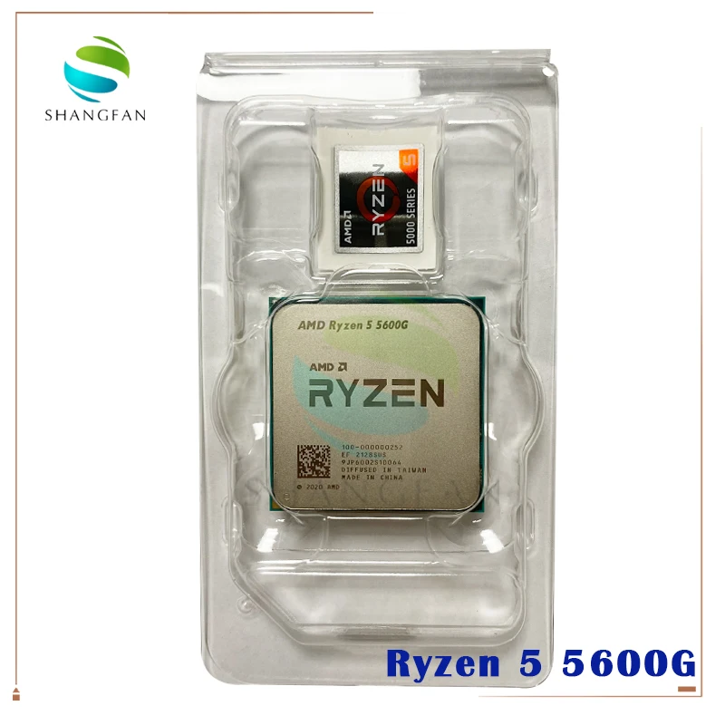 Новый процессор AMD Ryzen 5 5600G R5 3 9 ГГц шестиядерный двенадцатипоточный 65 Вт