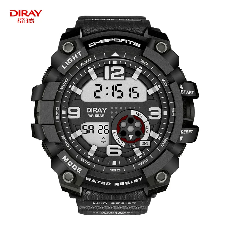 Association Rui Outdoor Sports Watch Men's Student Multi-functional Waterproof Night Light Alarm Clock LED Electronic Watch Gift
Association Rui Outdoor Sports Watch Men's Student Multi-functional Waterproof Night Light Alarm Clock LED Electronic Watch Gift