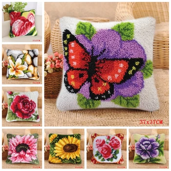 Flower Embroidery Package Pillows Borduurpakket KussenLatch Hook Kits Smyrna Knooppakket Klink Haak Kleed Bloemen Do It Yourself
Flower Embroidery Package Pillows Borduurpakket KussenLatch Hook Kits Smyrna Knooppakket Klink Haak Kleed Bloemen Do It Yourself