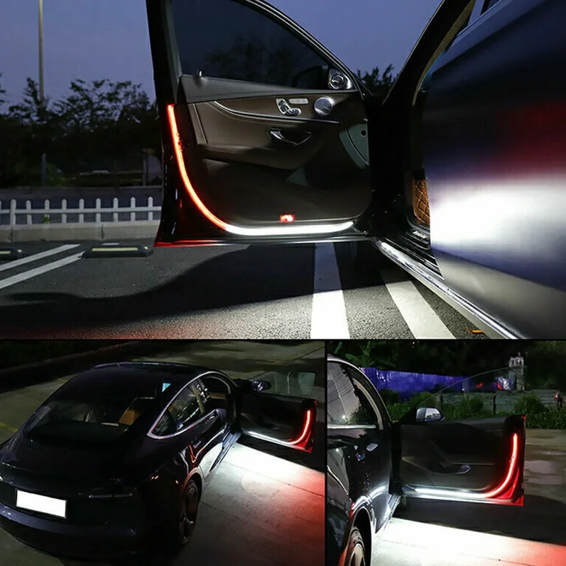 2PCS Car Ambient Lights Interior Door Light LED Safety Warning Strobe Signal Lamp Strip 12V 120cm Auto Accessories Decorative
2PCS Car Ambient Lights Interior Door Light LED Safety Warning Strobe Signal Lamp Strip 12V 120cm Auto Accessories Decorative