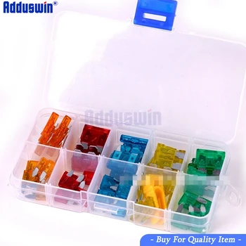 Adduswin 100Pcs/lot Auto Car Truck ATC Fuse different AMP Mini,small and medium Blade Mixed Set
Adduswin 100Pcs/lot Auto Car Truck ATC Fuse different AMP Mini,small and medium Blade Mixed Set