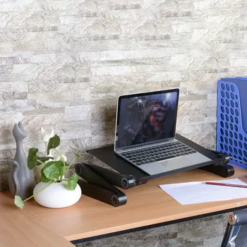 Multi-functional Aluminium Alloy Compact Foldable Easy to carry Store Adjustable Laptop Stand Desk Table
Multi-functional Aluminium Alloy Compact Foldable Easy to carry Store Adjustable Laptop Stand Desk Table