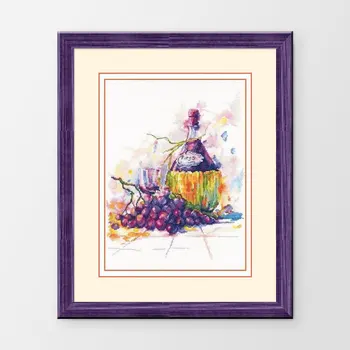 Fishxx High Quality Threads Printed on fabric Counted Chinese Cross Stitch Kits set Embroidery Needlework Grape wine restaurant
Fishxx High Quality Threads Printed on fabric Counted Chinese Cross Stitch Kits set Embroidery Needlework Grape wine restaurant
