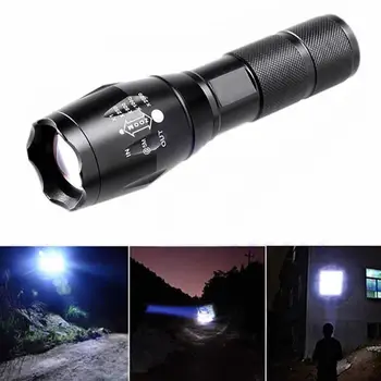 XML-T6 LED Flashlight Emergent Lamp Torch Hiking Climbing Camping Zoomable Waterproof Super Bright 5 Switch Mode
XML-T6 LED Flashlight Emergent Lamp Torch Hiking Climbing Camping Zoomable Waterproof Super Bright 5 Switch Mode