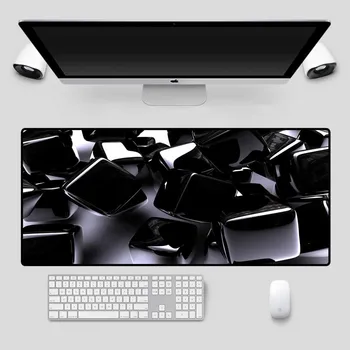 Gaming Accessories Mouse Pad Black Ice Cube Pattern Keyboard Large Mouse Pad XXLComputer Notebook Office Mousepad 90x40
Gaming Accessories Mouse Pad Black Ice Cube Pattern Keyboard Large Mouse Pad XXLComputer Notebook Office Mousepad 90x40