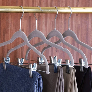 10Pcs/set Flocking Clothes Hangers With Clip Non-slip Stand Rack Pants Skirt Kid Drying Clothing Adjustable Hangers
10Pcs/set Flocking Clothes Hangers With Clip Non-slip Stand Rack Pants Skirt Kid Drying Clothing Adjustable Hangers