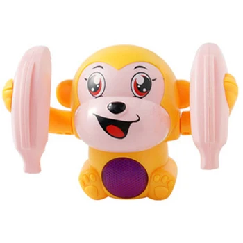 The new pet toy electric roll monkey voice control induction light music dump monkey children's toy cat toy dog toy
The new pet toy electric roll monkey voice control induction light music dump monkey children's toy cat toy dog toy