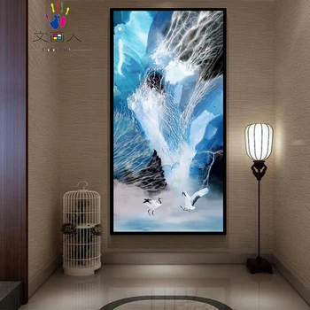 White Crane Scene Animal Picture Entrance Hoom Decor Big Size Oil Painting Coloring By Numbers with kits on Canvas Draw handwork
White Crane Scene Animal Picture Entrance Hoom Decor Big Size Oil Painting Coloring By Numbers with kits on Canvas Draw handwork