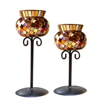 Retro Glass Candle Holders Modern Nordic European Wedding Dinner Candlestick Romantic Bougeoir Crystal Home Table Decor MM50ZT 
Retro Glass Candle Holders Modern Nordic European Wedding Dinner Candlestick Romantic Bougeoir Crystal Home Table Decor MM50ZT