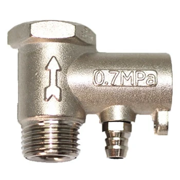 G1/2Inch Dn15 0.7Mpa Temperature And Pressure Relief Valve As Valve For Water Heaters System Check Valve One-Way Relief Valve Pr 
G1/2Inch Dn15 0.7Mpa Temperature And Pressure Relief Valve As Valve For Water Heaters System Check Valve One-Way Relief Valve Pr