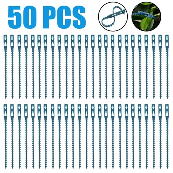 Adjustable 50pcs/lot Plastic Plant Cable Ties Reusable Cable Tie Garden Tree Vine Climbing Support Ties Greenhouse Grow Kits 
Adjustable 50pcs/lot Plastic Plant Cable Ties Reusable Cable Tie Garden Tree Vine Climbing Support Ties Greenhouse Grow Kits