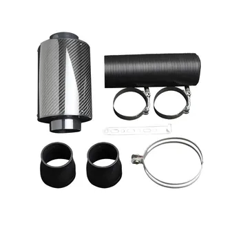 Universal 76mm 3" Car Carbon Fiber Induction Air Intake Filter Set Ram Filter Box Cold Air Intake Bellows System Automobile Part
Universal 76mm 3" Car Carbon Fiber Induction Air Intake Filter Set Ram Filter Box Cold Air Intake Bellows System Automobile Part