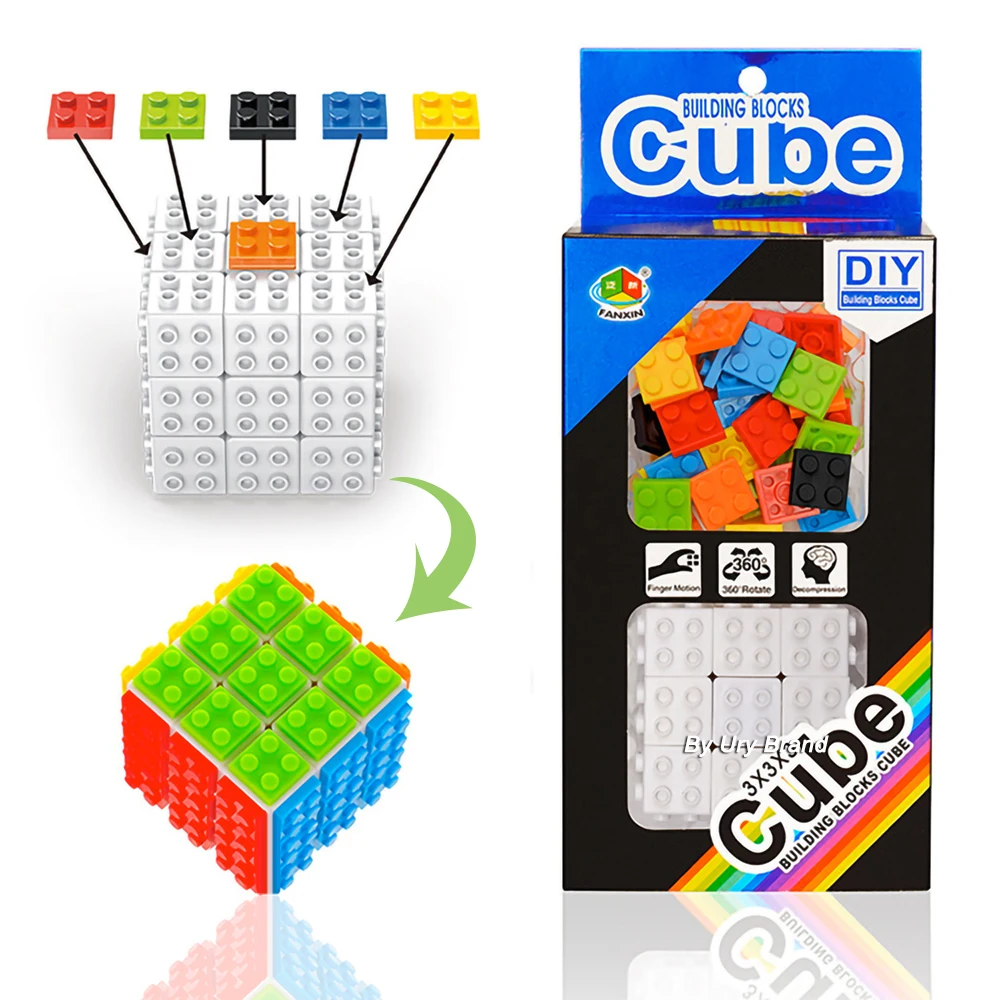 Rubik's Cube Lego– Enjouet