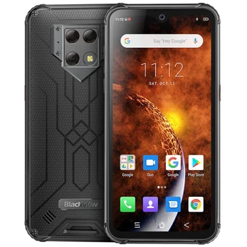 

Blackview BV9800 NFC 6GB RAM 128GB ROM 6580mAh Android 9.0 shockproof mobile phone 4G Rugged Smartphone 6.3" Helio P70 Octa Core