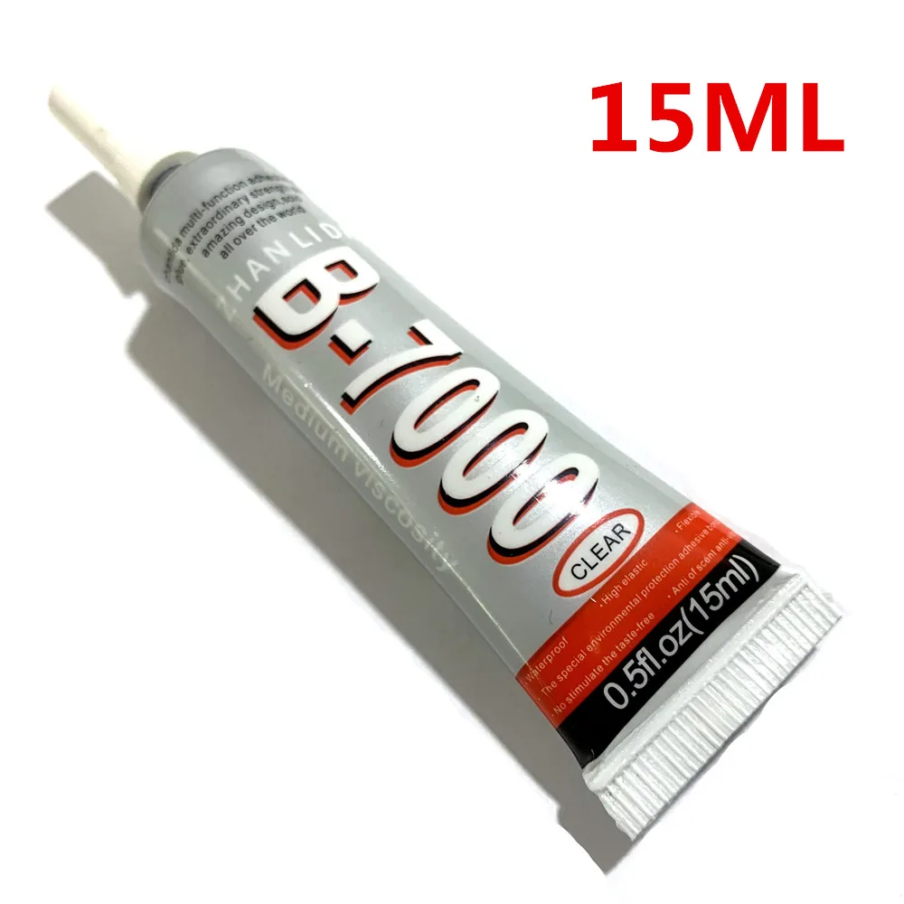 15ML New Packing B-7000 Multi Purpose Glue Adhesive DIY Cell Phone Nail Gel Crafts Glass Epoxy Resin B7000 Adhesives B002
15ML New Packing B-7000 Multi Purpose Glue Adhesive DIY Cell Phone Nail Gel Crafts Glass Epoxy Resin B7000 Adhesives B002