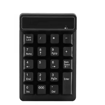 19 Keys Bluetooth Number Pad Mini Wireless Numeric Keypad 10m Connection 10 Million Clicks Numeric Keypad for Home Office Use
19 Keys Bluetooth Number Pad Mini Wireless Numeric Keypad 10m Connection 10 Million Clicks Numeric Keypad for Home Office Use