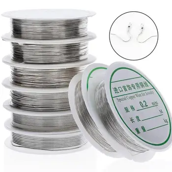 Copper Wire Roll Cheap Pratical Silver Jewellery Earring Copper Wire Coil DIY Bead Copper Wire
Copper Wire Roll Cheap Pratical Silver Jewellery Earring Copper Wire Coil DIY Bead Copper Wire