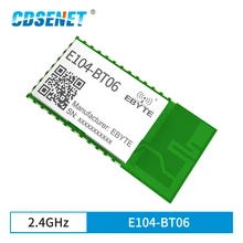 BLE4.2 IBeacon 2.4GHz Blue-tooth Module 3dBm E104-BT06 Broadcast Wireless Transceiver Receiver UART PCB Antenna SmartHome
BLE4.2 IBeacon 2.4GHz Blue-tooth Module 3dBm E104-BT06 Broadcast Wireless Transceiver Receiver UART PCB Antenna SmartHome