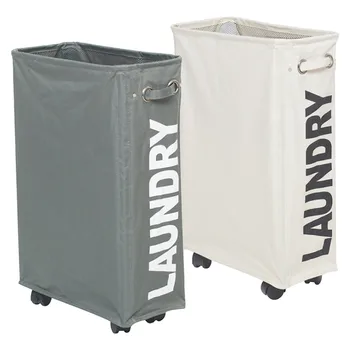 Waterproof Large Storage Basket Bathroom Dirty Clothing Fabric Collapsible Hamper Foldable Storage Laundry Basket With Wheels
Waterproof Large Storage Basket Bathroom Dirty Clothing Fabric Collapsible Hamper Foldable Storage Laundry Basket With Wheels