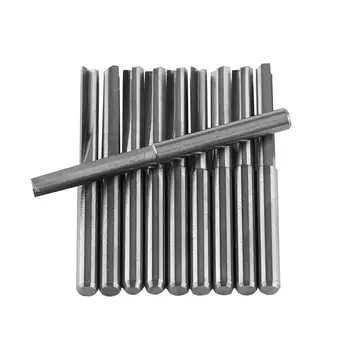 10 Pcs/set Milling Cutter 3.175mm End Mill CNC Milling Cutter Cutting Tools Double Straight Flutes Milling Tools
10 Pcs/set Milling Cutter 3.175mm End Mill CNC Milling Cutter Cutting Tools Double Straight Flutes Milling Tools