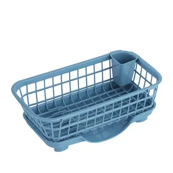 Multifunctional Kitchen Draining Rack Dish Plate Storage Rack Household Storage Holder (Blue)
Multifunctional Kitchen Draining Rack Dish Plate Storage Rack Household Storage Holder (Blue)