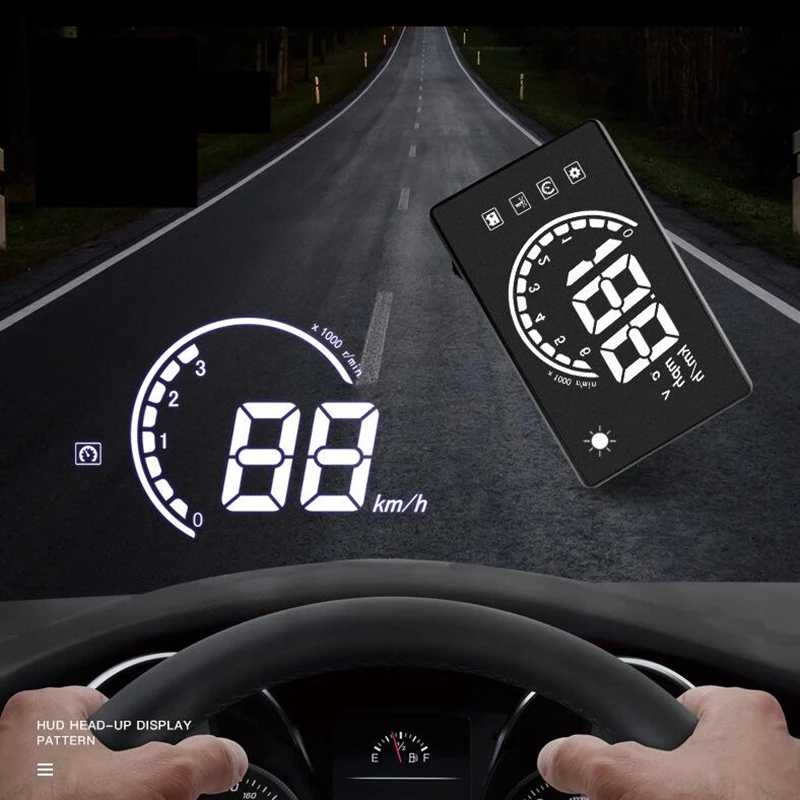 Car HUD Head Up Display OBD2 Overspeed Warning System LED Light Projector Auto Electronic Alarm Systems Windshield Car-Styling
Car HUD Head Up Display OBD2 Overspeed Warning System LED Light Projector Auto Electronic Alarm Systems Windshield Car-Styling