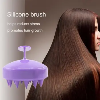 Portable hand-held 5 color silicone scalp massage brush wash head shower comb mini head meridian massage comb
Portable hand-held 5 color silicone scalp massage brush wash head shower comb mini head meridian massage comb