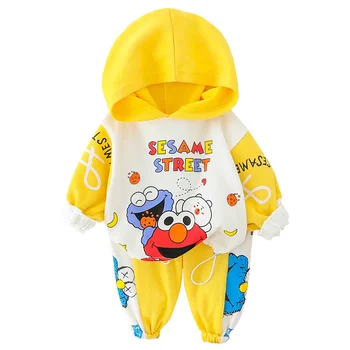Spring Autumn Children Leisure Clothes Baby Boy Girls Hooded T Shirt Pants 2Pcs/sets Kids Infant Outfit Toddler Casual Tracksuit
Spring Autumn Children Leisure Clothes Baby Boy Girls Hooded T Shirt Pants 2Pcs/sets Kids Infant Outfit Toddler Casual Tracksuit