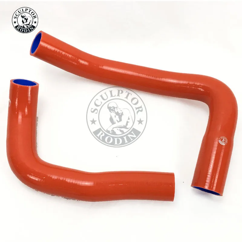 Silicone Radiator Hose Kit For 71 88 Chevy Small Block Camaro Sbc 2pcs Red Blue Black