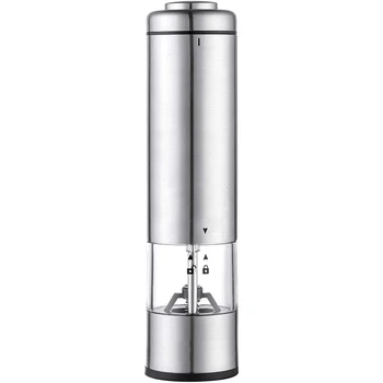 Electric Salt and Pepper Grinder, Automatic Operation Pepper and Salt Mill with Adjustable Ceramic Rotor Battery Powered
Electric Salt and Pepper Grinder, Automatic Operation Pepper and Salt Mill with Adjustable Ceramic Rotor Battery Powered