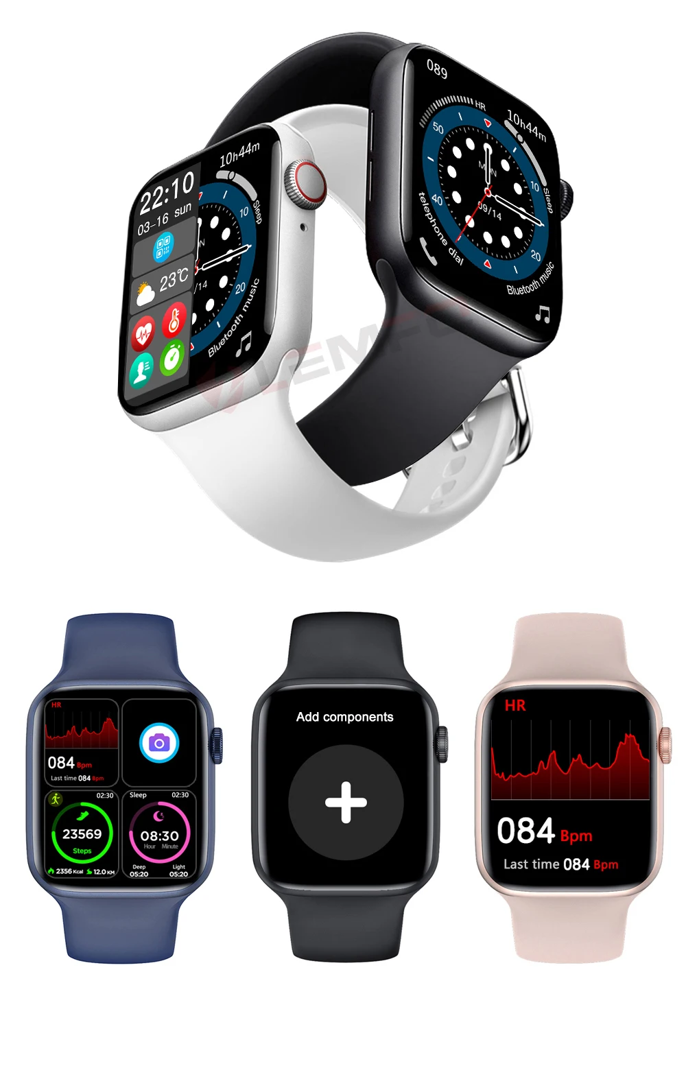 Bluetooth Calling Smartwatch Pro 7 Custom Wallpaper
