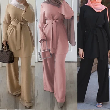 Dubai Abaya Turkish Hijab Muslim Dress Women Kaftan Islamic Clothing Grote Maten Dames Kleding Ensemble Femme Musulmane 2 Pieces
Dubai Abaya Turkish Hijab Muslim Dress Women Kaftan Islamic Clothing Grote Maten Dames Kleding Ensemble Femme Musulmane 2 Pieces