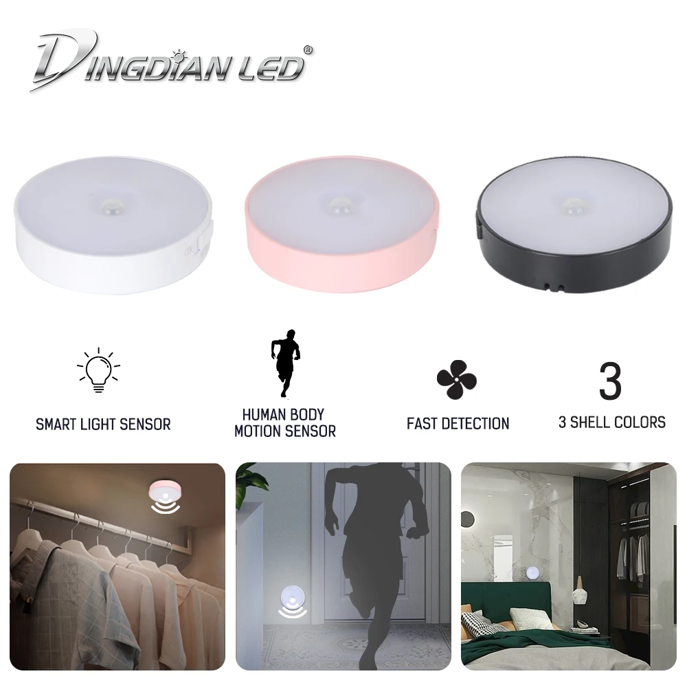USB RechargeableLED Night Light DC5V Smart Human body induction Motion Sensor Emergency Portable Light Lamp Bedroom LED Light
USB RechargeableLED Night Light DC5V Smart Human body induction Motion Sensor Emergency Portable Light Lamp Bedroom LED Light