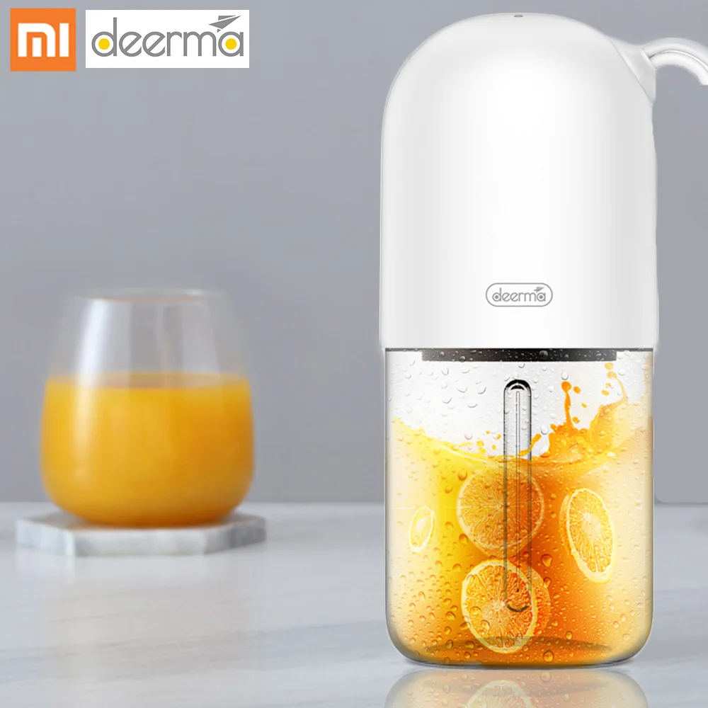 Xiaomi Deerma 300ml Portable Electric Juicer Blender Multipurpose Wireless Mini USB Rechargable Juice Cup Cut Mixer for Travel 5
Xiaomi Deerma 300ml Portable Electric Juicer Blender Multipurpose Wireless Mini USB Rechargable Juice Cup Cut Mixer for Travel 5