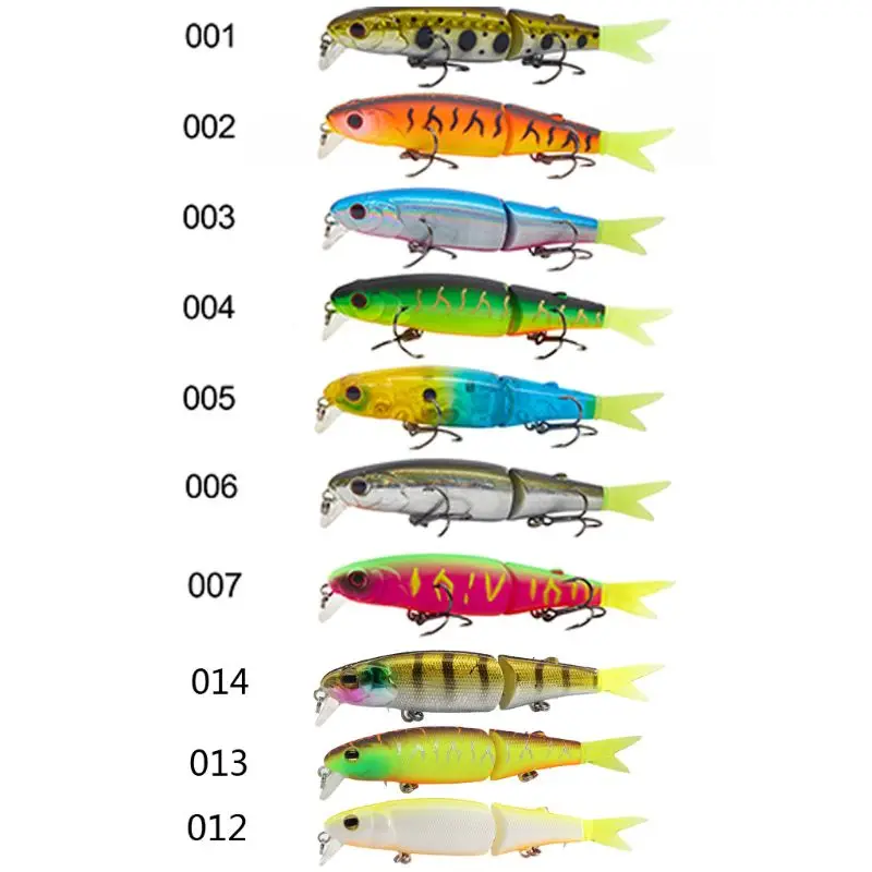 Articulated Baits with Hook Lure Fishing Bait Soft Tail Swimmer Wobblers Artificial Lures
Articulated Baits with Hook Lure Fishing Bait Soft Tail Swimmer Wobblers Artificial Lures