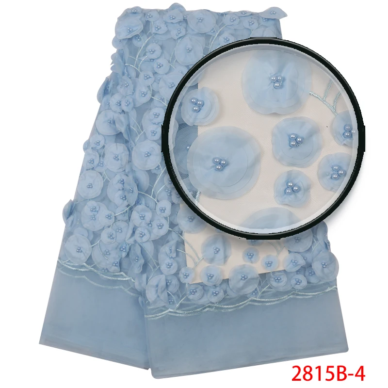 2019 High Quality 3D Flower Fabric with Beads Sky Blue African Tulle Lace Fabrics French Mesh Lace for Fashion Dress AMY2815B-1
2019 High Quality 3D Flower Fabric with Beads Sky Blue African Tulle Lace Fabrics French Mesh Lace for Fashion Dress AMY2815B-1