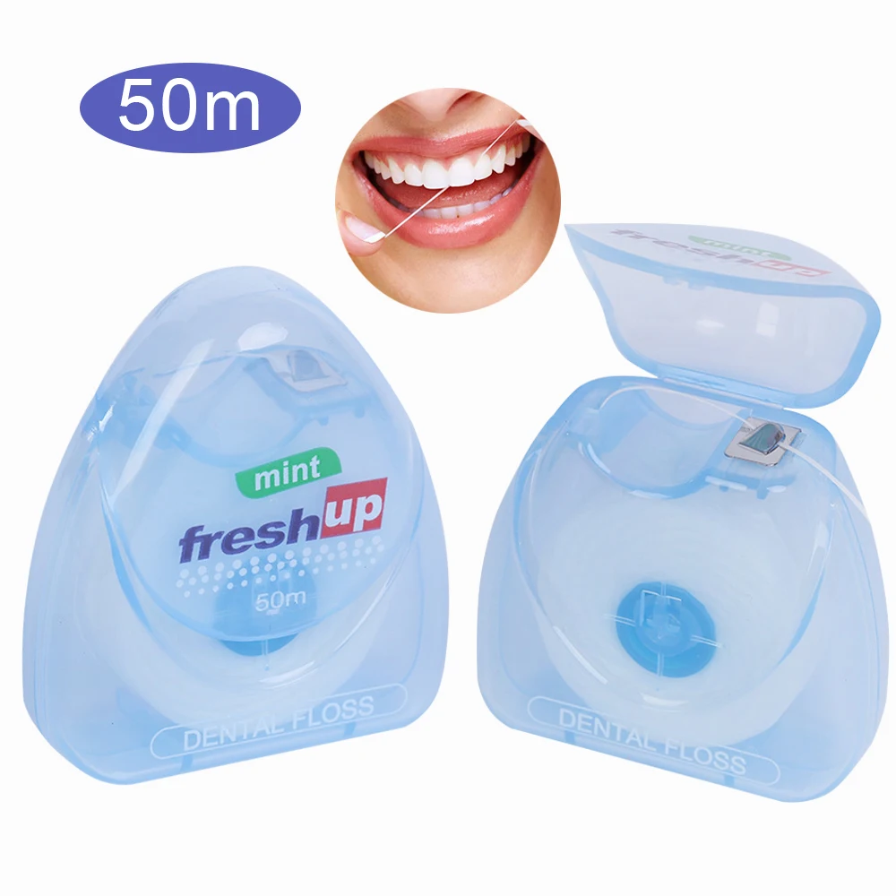 50M Micro Wax Floss With The Cutting High Tension Ultra-fine flossing to Clean Gap Between Teeth Dental Care Tools Wholesale
50M Micro Wax Floss With The Cutting High Tension Ultra-fine flossing to Clean Gap Between Teeth Dental Care Tools Wholesale